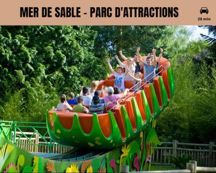 Maison Individuelle Tout Confort Terrasse Exterieur Proche Parc Asterix, Aeroport Roissy Cdg, Paris, Disney, Chateau De Chantilly La Chapelle-en-Serval 외부 사진
